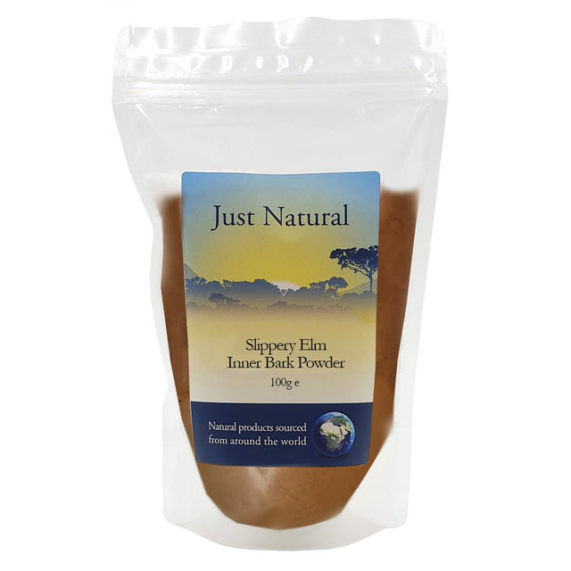 Slippery Elm Inner Bark Powder 100g - Greenlands Health Store