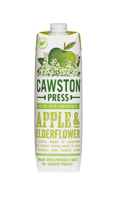 Apple & Elderflower 1L - Greenlands Health Store