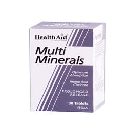 Multiminerals - Prolonged Release Tablets 30's - Greenlands Health Store