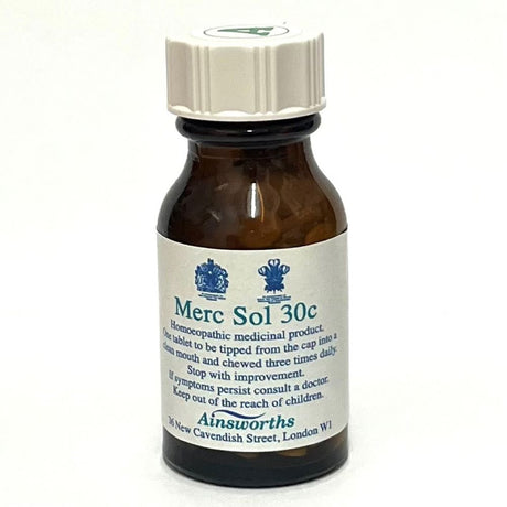 Merc Sol 30C Single Counter Remedy 120 tabs - Greenlands Health Store