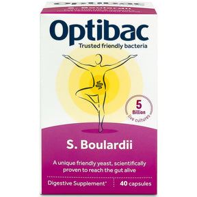 Saccharomyces Boulardii 40 capsules - Greenlands Health Store