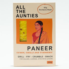 Cumin Chilli Turmeric Paneer 200g - Greenlands Health Store