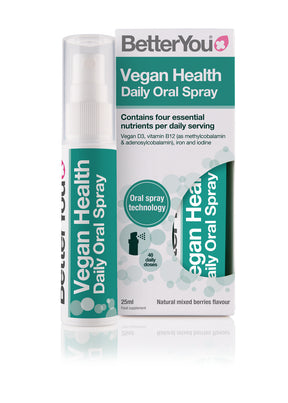 Vegan Health Daily Oral Spray 25ml - Greenlands Health Store
