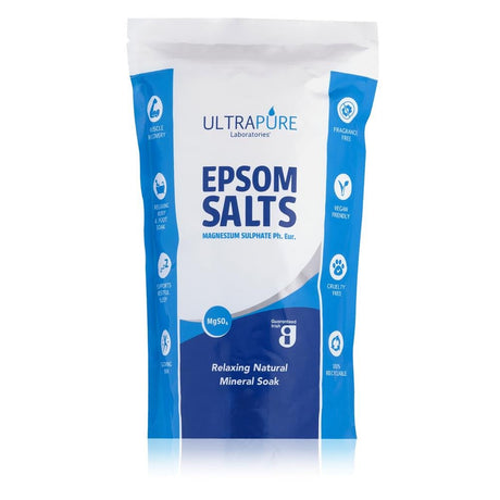 Ultrapure Epsom Salts 1 kg - Greenlands Health Store