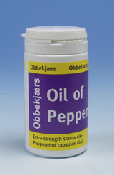 Obbekjaers Extra Strength OAD Oil of Peppermint 60 Capsules - Greenlands Health Store