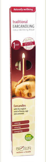 Traditional Earcandles 1 Pair - Greenlands Health Store