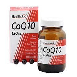 CoQ - 10 120mg - 30 capsules - Greenlands Health Store