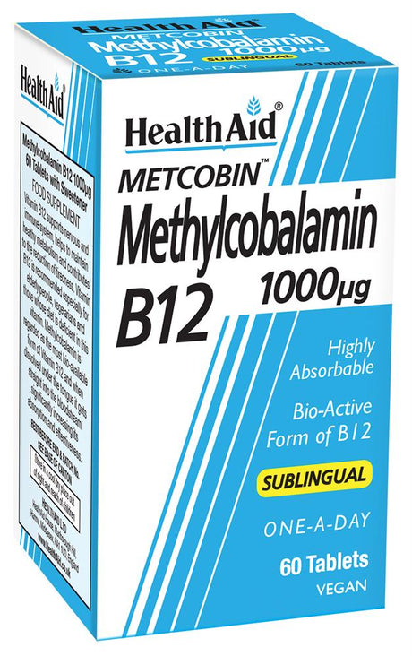 Methylcobalamin 1000mcg B12 - 60 Tablets - Greenlands Health Store