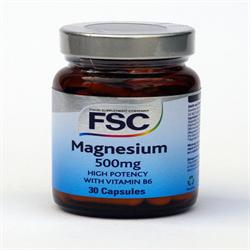 Magnesium 500 30 Capsules - Greenlands Health Store