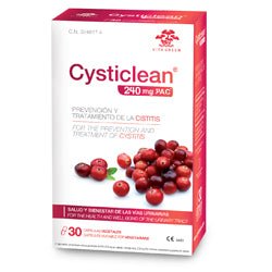 Cysticlean 240mg PAC 30 Capsules - Greenlands Health Store
