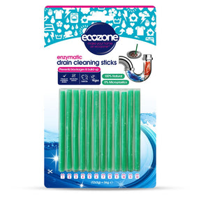 Enzymatic Drain Cleaning Sticks 12 pack - Greenlands Health Store