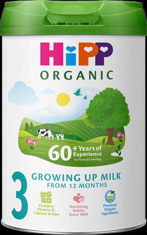 HiPP Organic 3 Growing up Baby Milk Powder Formula - Greenlands Health Store