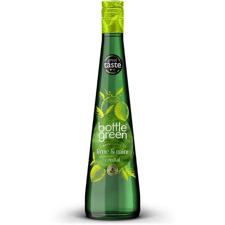 Lime and Mint Cordial 500ml - Greenlands Health Store