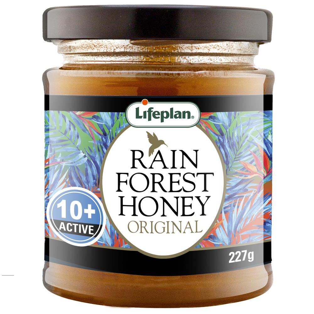 Rainforest Honey 10+ 227g - Greenlands Health Store