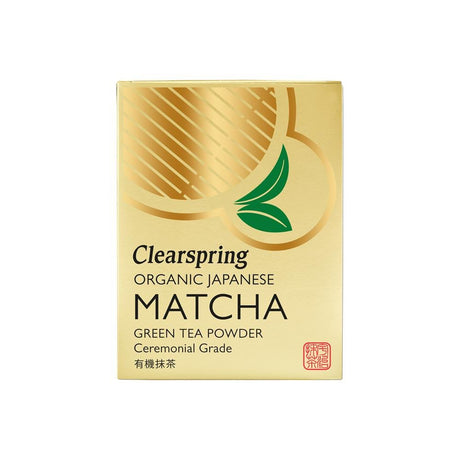 Organic Matcha Green Tea Powder Ceremonial Grade (tin) 30g - Greenlands Health Store