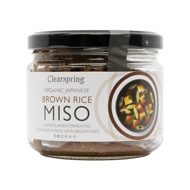 Organic Brown Rice Miso Jar 300g - Greenlands Health Store