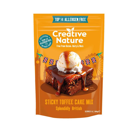 Sticky Toffee Cake Mix 300g - Greenlands Health Store
