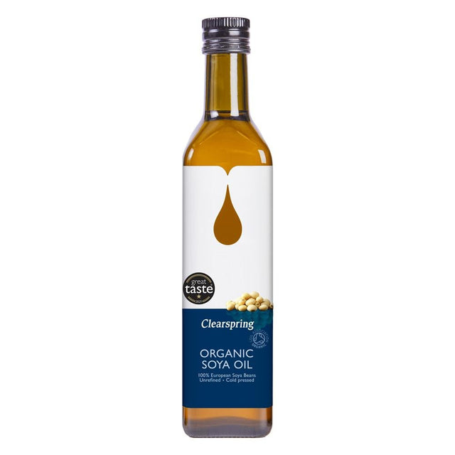 Organic Soya Oil 500ml - Greenlands Health Store