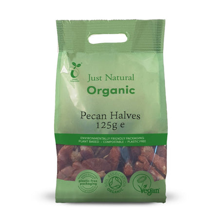 Organic Pecan Halves 125g - Greenlands Health Store