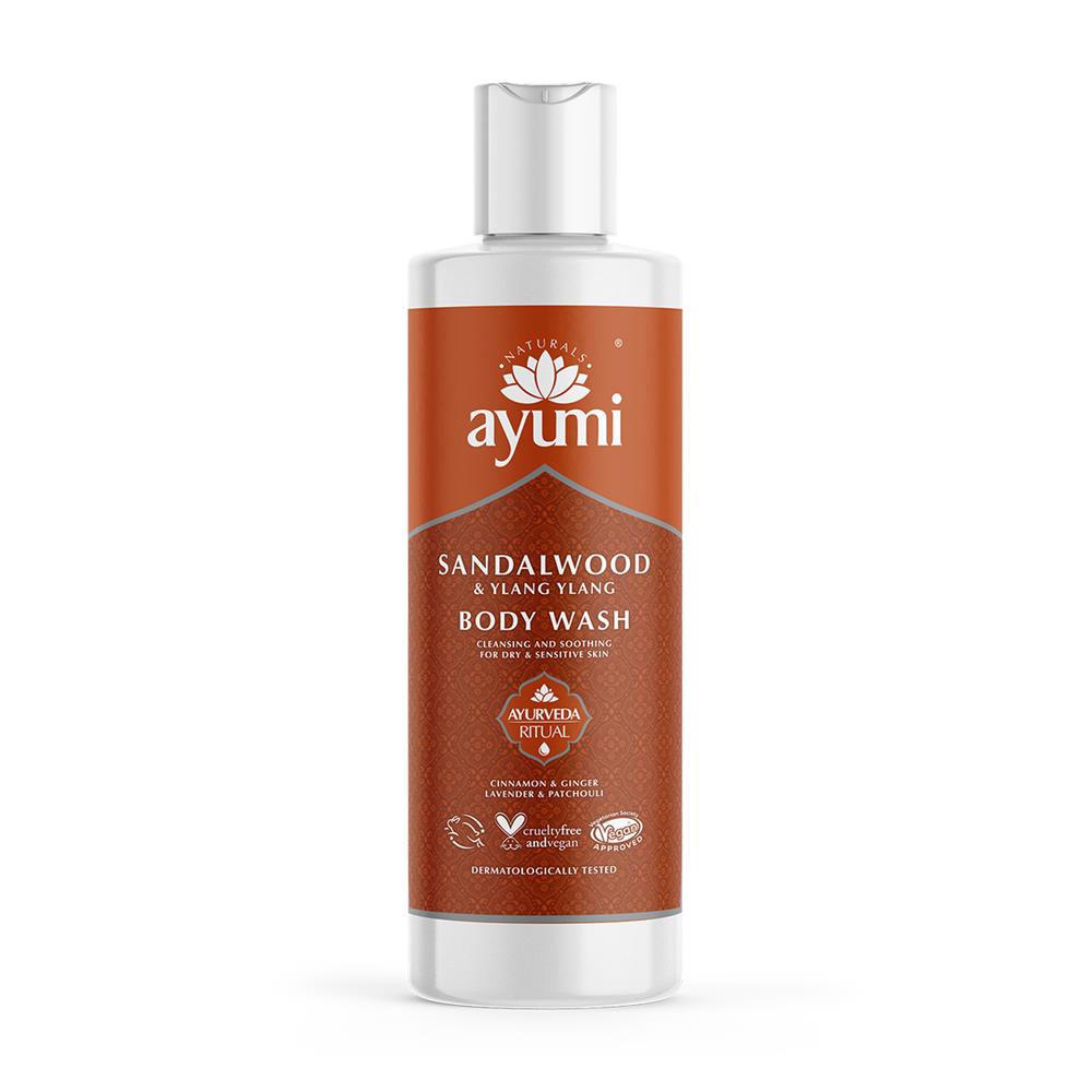 Ayumi Sandalwood Body Wash 250ml - Greenlands Health Store