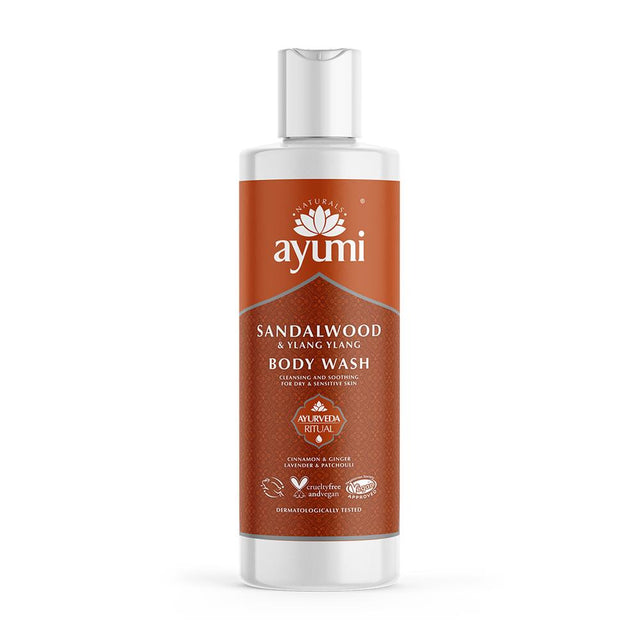 Ayumi Sandalwood Body Wash 250ml - Greenlands Health Store