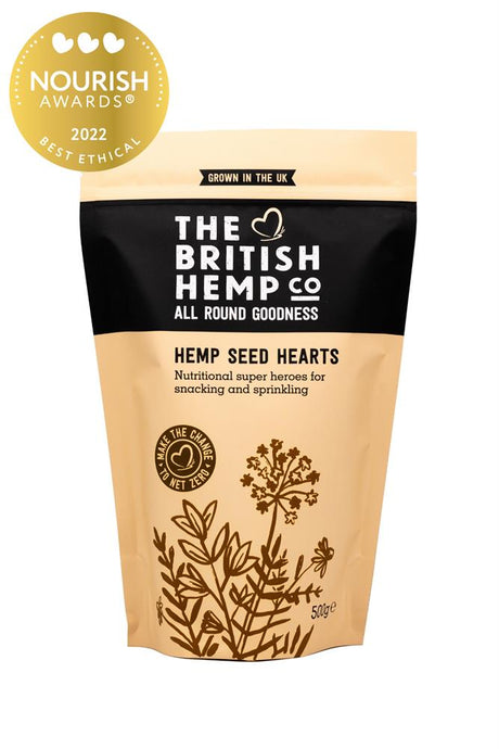 Hemp Seed Hearts (Order in singles or 8 for trade outer) - Greenlands Health Store