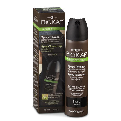 Black Root Touch Up Spray 75ml - Greenlands Health Store