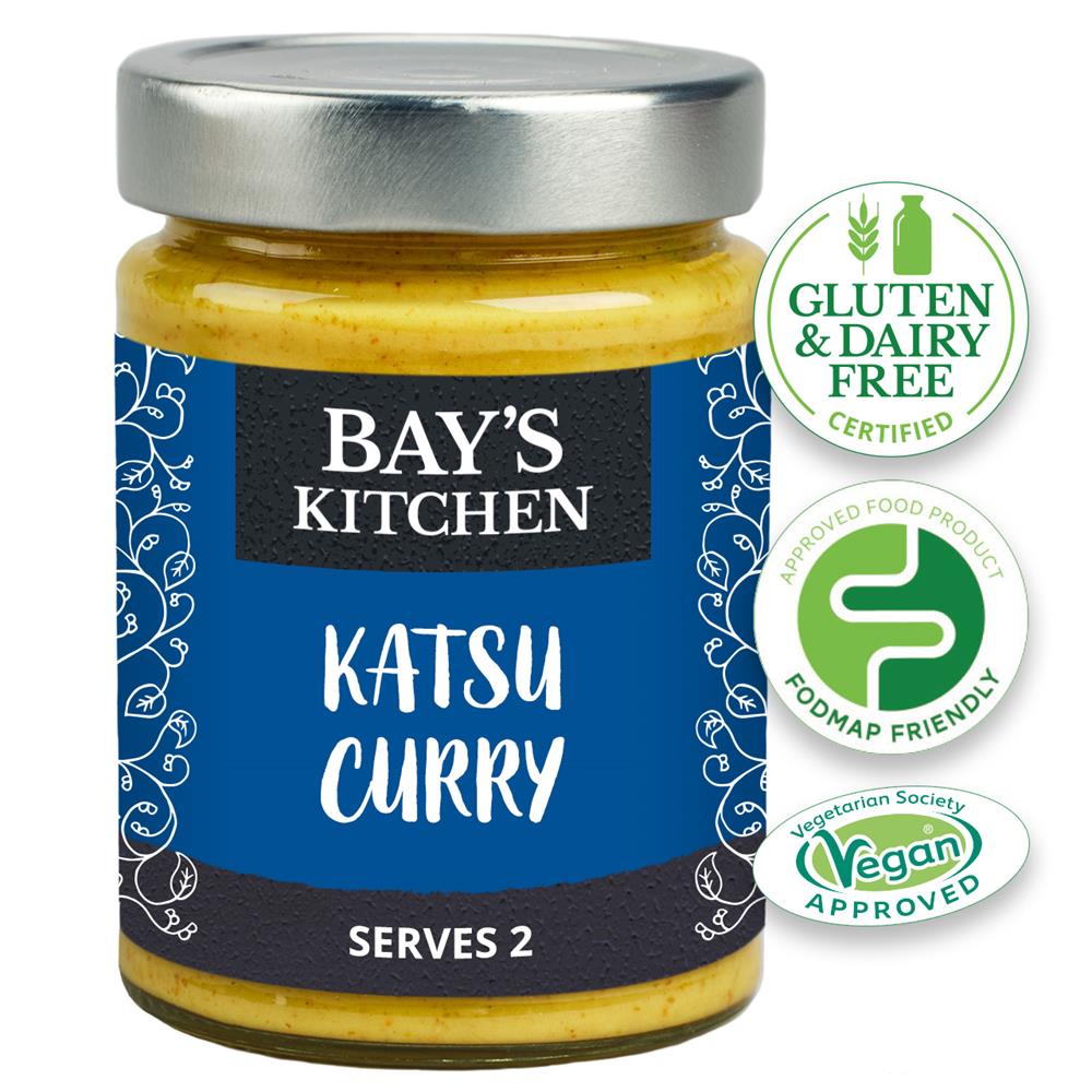 Katsu Curry Stir-in Sauce Low FODMAP Vegan 260g - Greenlands Health Store