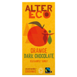 AlterEco Organic Dark Chocolate with Orange 100g - Greenlands Health Store