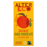 AlterEco Organic Dark Chocolate with Orange 100g - Greenlands Health Store