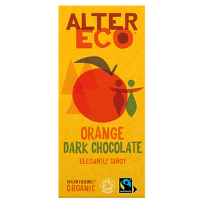 AlterEco Organic Dark Chocolate with Orange 100g - Greenlands Health Store