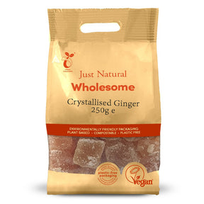 Crystallised Ginger 250g - Greenlands Health Store