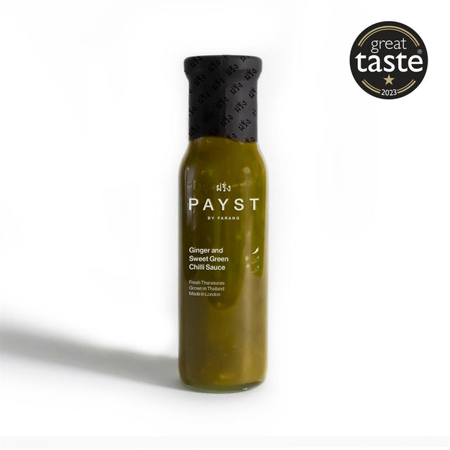 Handmade Premium Ginger & Sweet Green Chilli Sauce 250ml - Greenlands Health Store