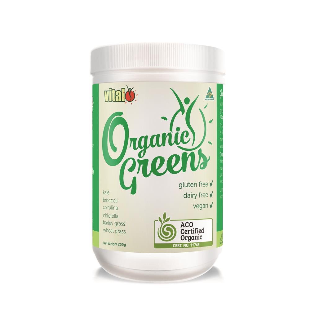 Organic Greens Powder 200g - Greenlands Health Store