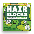 Hair Blocks Solid Shampoo - Lime & Sandalwood - All hair types - Greenlands Health Store