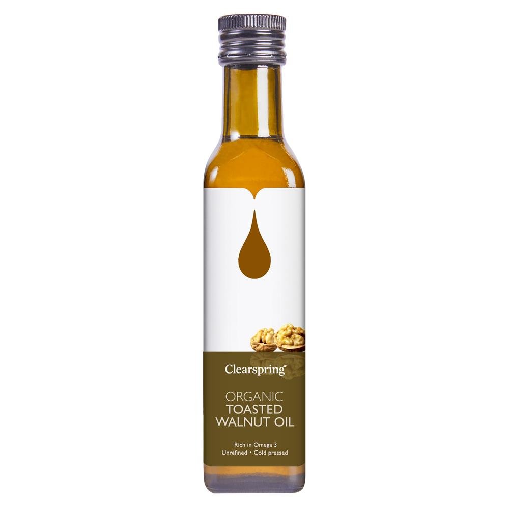 Organic Toasted Walnut Oil 250ml - Greenlands Health Store