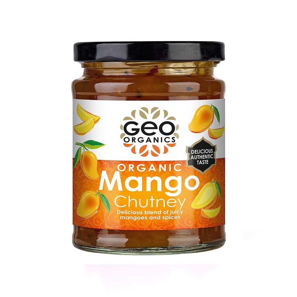 Condiments - Organic Mango Chutney 370g - Greenlands Health Store