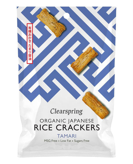 Organic Rice Cracker Tamari 50g - Greenlands Health Store