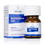Belladonna 30C - 125 tabs - Greenlands Health Store