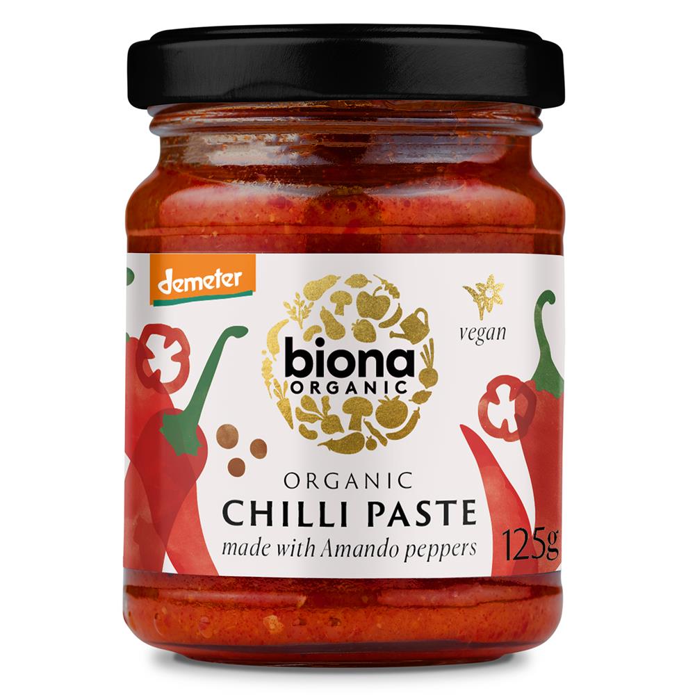 Organic Demeter Chilli Paste 125g - Greenlands Health Store
