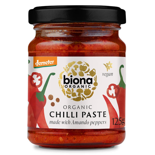 Organic Demeter Chilli Paste 125g - Greenlands Health Store