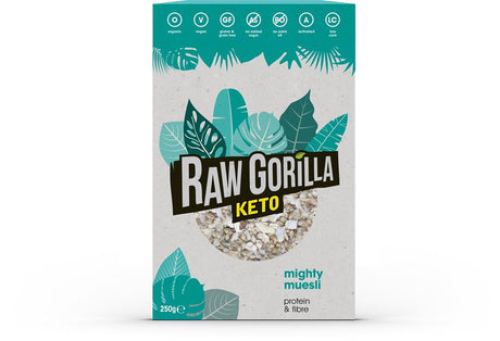 Raw Gorilla Keto Mighty Muesli 250g - Greenlands Health Store