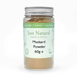 Organic Mustard Powder (Glass Jar) 60g - Greenlands Health Store