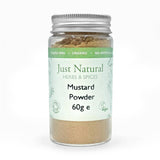 Organic Mustard Powder (Glass Jar) 60g - Greenlands Health Store