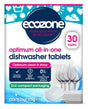 Optimum All - in - one Dishwasher Tablets - 30 Tablets - Greenlands Health Store