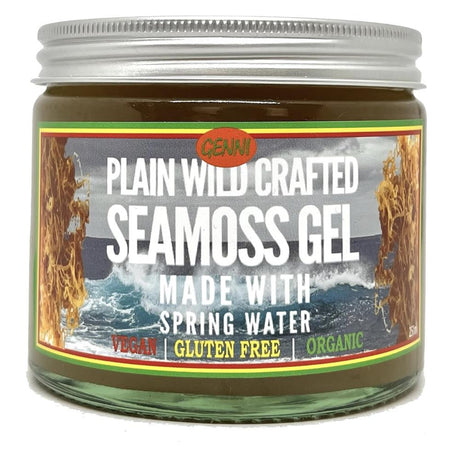 Sea Moss Gel PLAIN Glass Jar 250ml - Greenlands Health Store