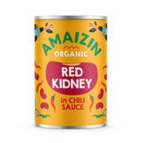 Organic Red Kidney Beans in Chilli Sauce 400g - Greenlands Health Store