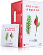 NutraTea Pine Needle & Rose Hip - 20 Tea Bags - Greenlands Health Store