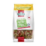 Orgran Vegetable Rice Spirals Pasta 350g - Greenlands Health Store