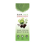 Snacksy Raw Chocolate alternative Matcha 40g - Greenlands Health Store